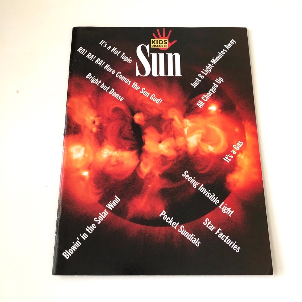 Vintage Y2K Kids Discover Magazine Sun Volume 12 Issue 10 October 2002